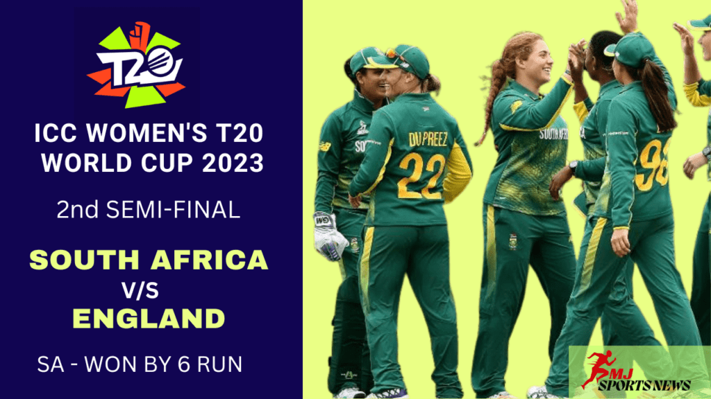 South Africa registered a historic win