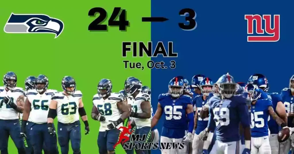 Seahawks Crush Giants 24-3 