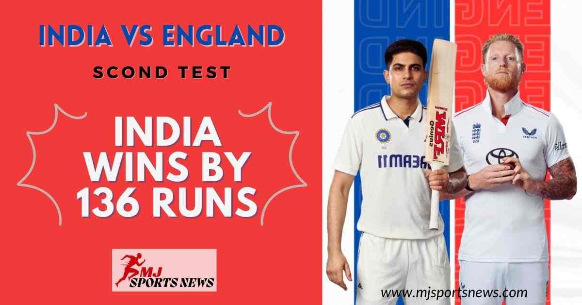 India vs England 2nd Test